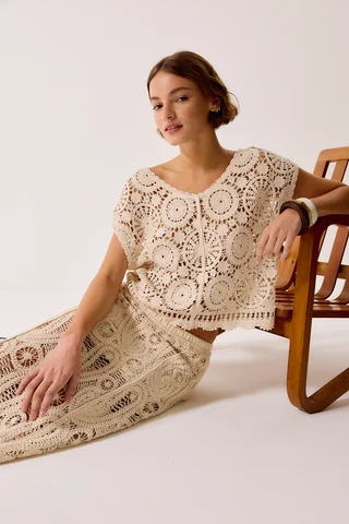 Pollera Nogal - Vista 4