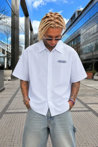 60606 - CAMISA ESTAMPADA RAYITAS - Vista 3