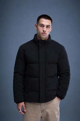 60109 - CAMPERA CORDEROY PUFFER - Vista 1