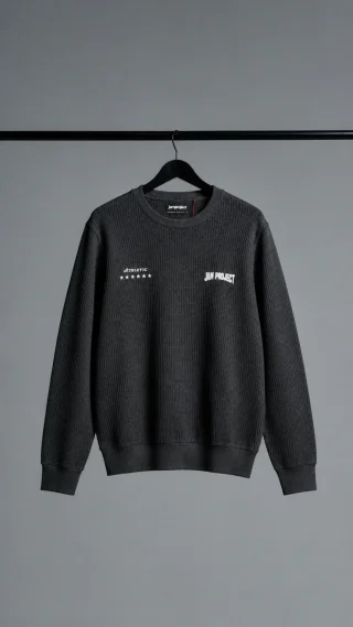 60807 - SWEATER TRAMADO CON ESTAMPA - Vista 5