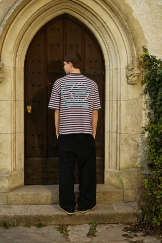61410 - REMERA RAYADA ESTAMPADA - Vista 4