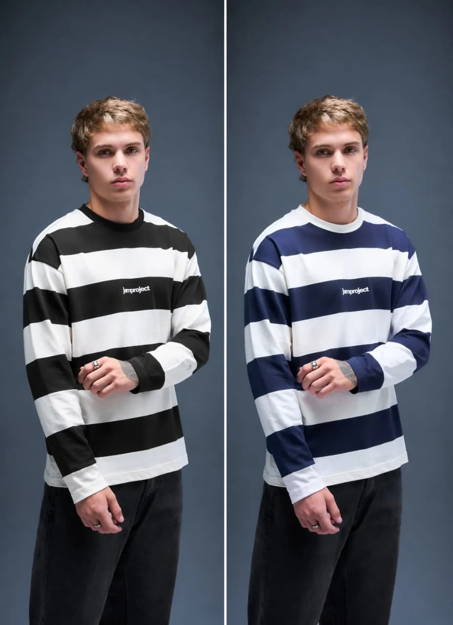 60200 - REMERA RAYADA M/L