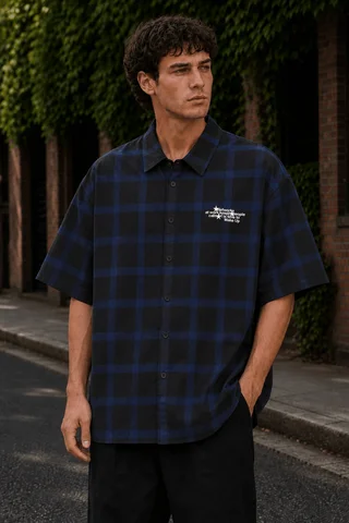 60603 - CAMISA CUADROS DOBE ESTAMPA - Vista 3