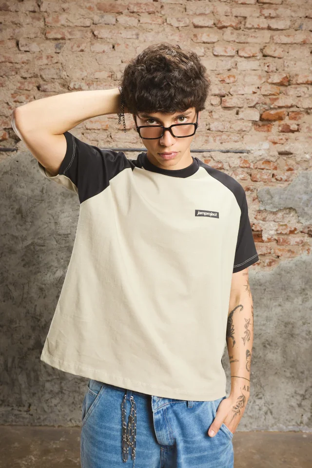 60413 - REMERA MNG RNG COMBINADA 16/1