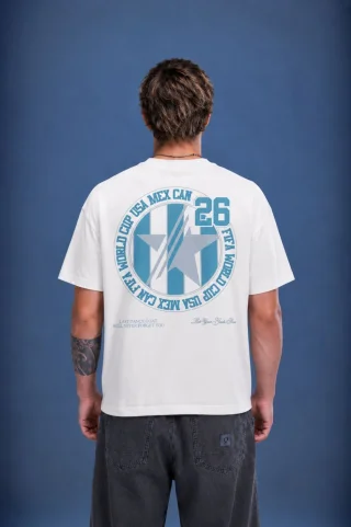 60495 - REMERA MUNDIAL 3 STAR JERSEY 24/1 DOBLE ESTMP - Vista 2