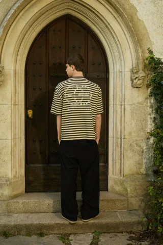 61410 - REMERA RAYADA ESTAMPADA - Vista 2