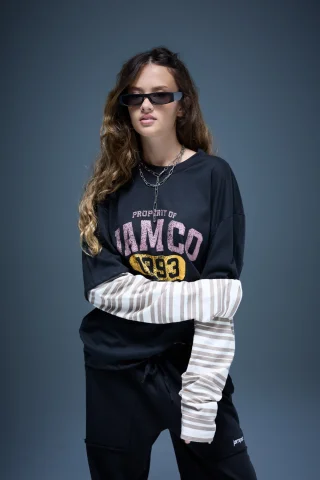 60201 - REMERA 1993 M/L RAYADA - Vista 2