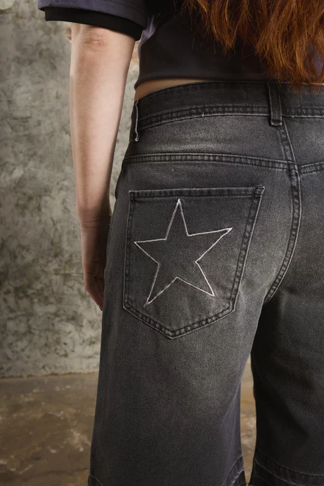 60709 - BERMUDA JEAN BLACK