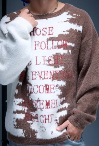 60804 - SWEATER CON LETRA BORDO - Vista 4