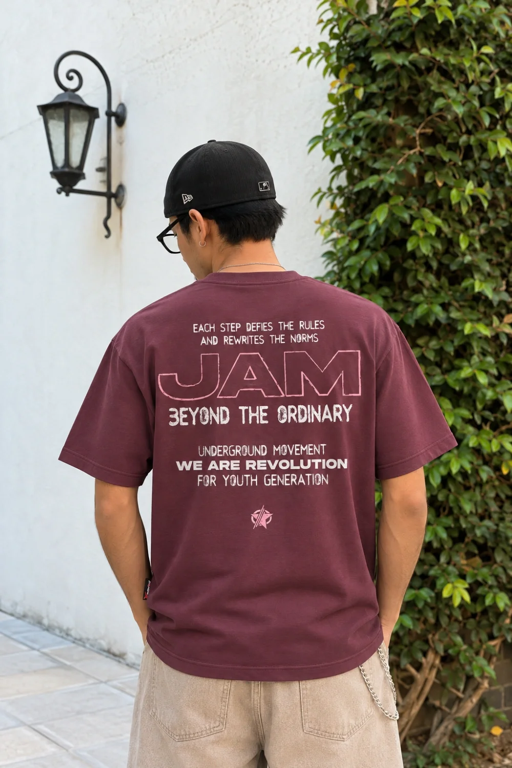 61419 - REMERA 16/1  DOBLE ESTAMPADA