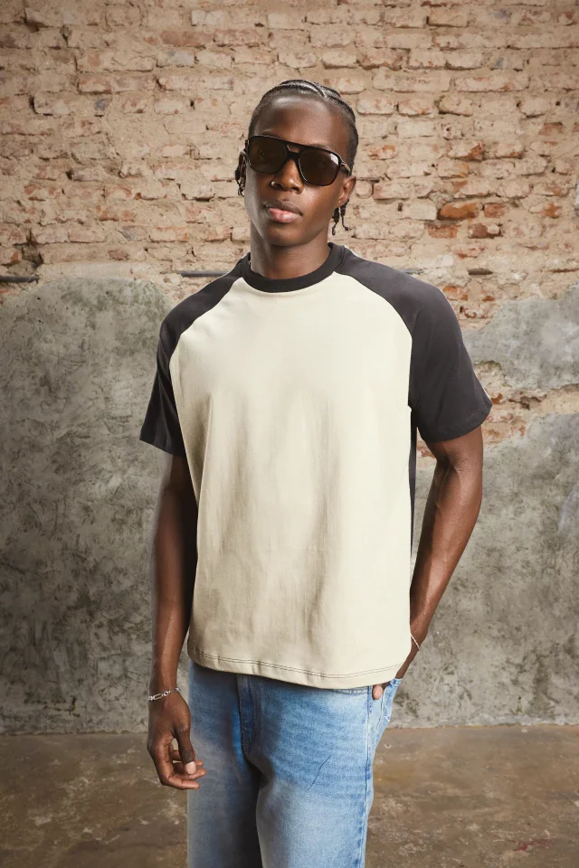 60425 - REMERA MNG RNG COMBINADA 16/1
