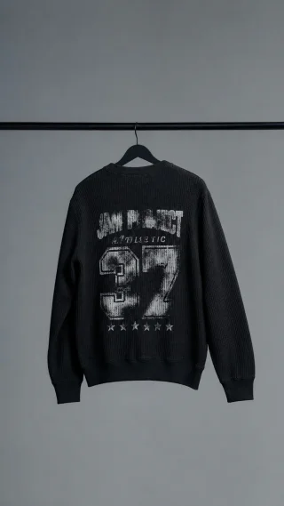 60807 - SWEATER TRAMADO CON ESTAMPA - Vista 4