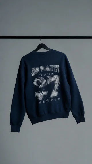 60807 - SWEATER TRAMADO CON ESTAMPA - Vista 2