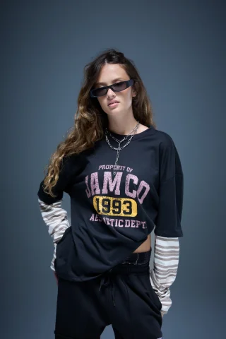 60201 - REMERA 1993 M/L RAYADA - Vista 1