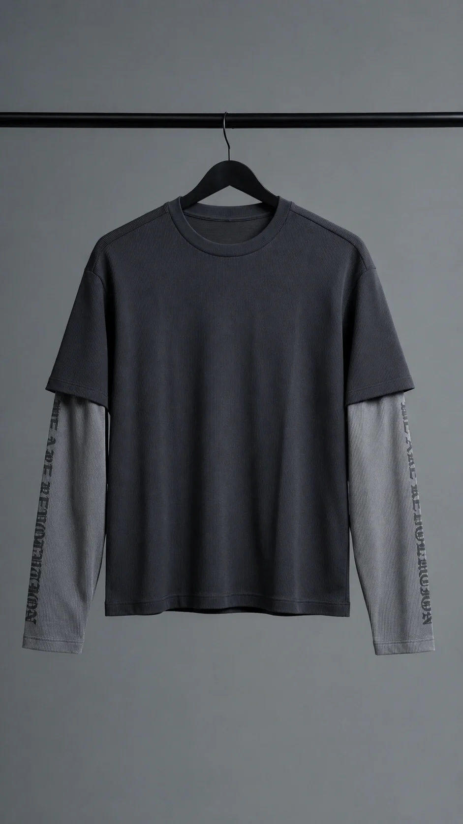 60205 - REMERA PANAL DOBLE ESTAMPA EN MANGA