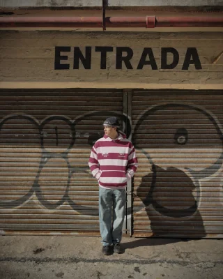 61900 - CANGURO RAYADO ESTAMPADO - Vista 1