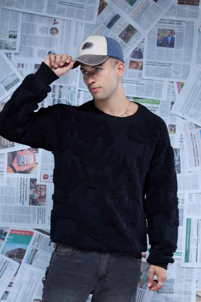 60809 - SWETER C/RELIEVE