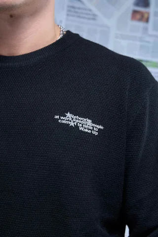 60808 - SWETER TRAMADO DOBLE EST. - Vista 2