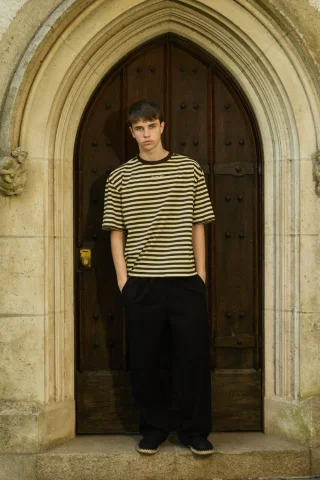 61410 - REMERA RAYADA ESTAMPADA - Vista 1