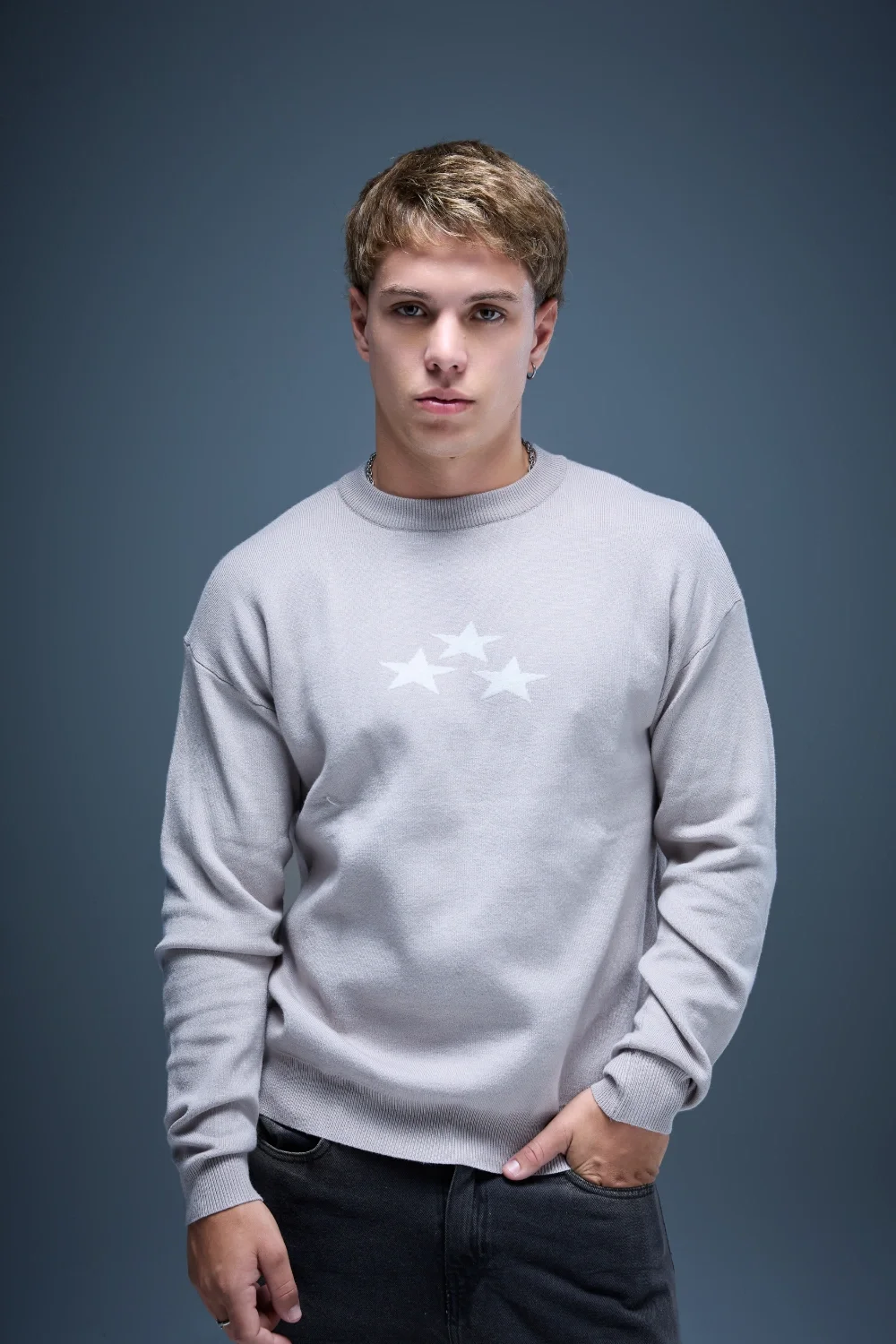 60803 - SWEATER REVERSIBLE C4 ESTRELLA