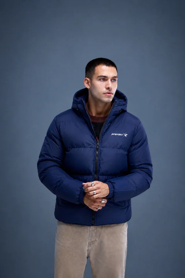 60106 - CAMPERA CANELON ANCHO C/CAPUCHA