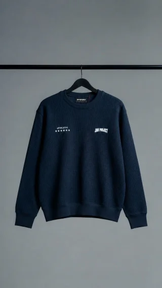 60807 - SWEATER TRAMADO CON ESTAMPA - Vista 1