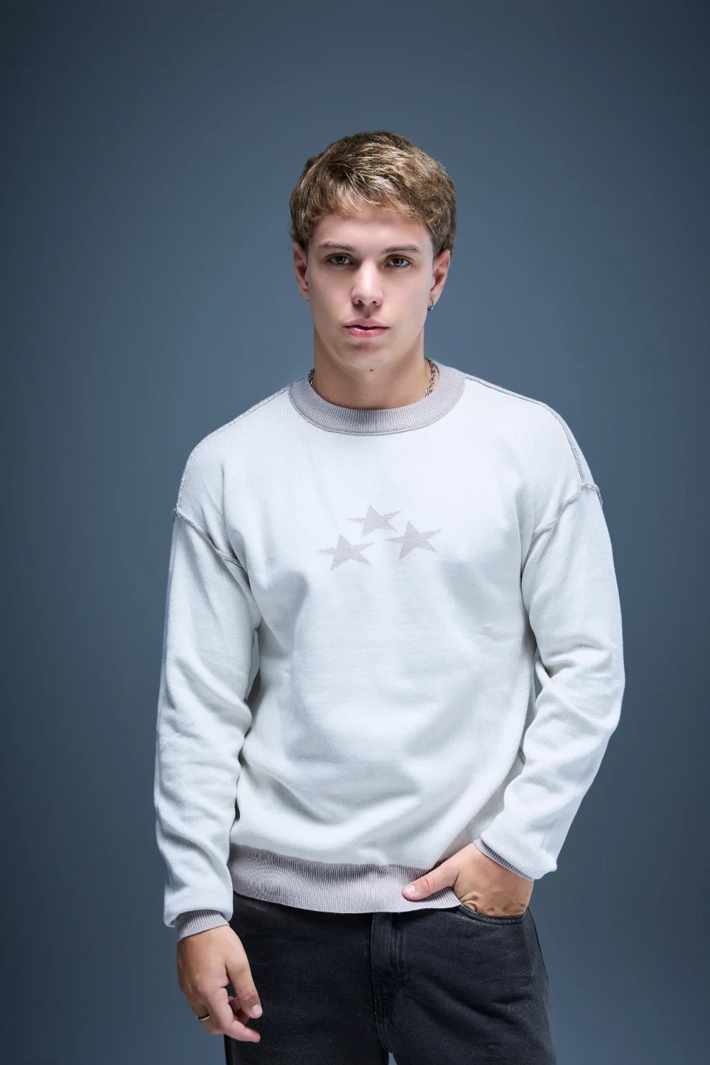 60803 - SWEATER REVERSIBLE C4 ESTRELLA