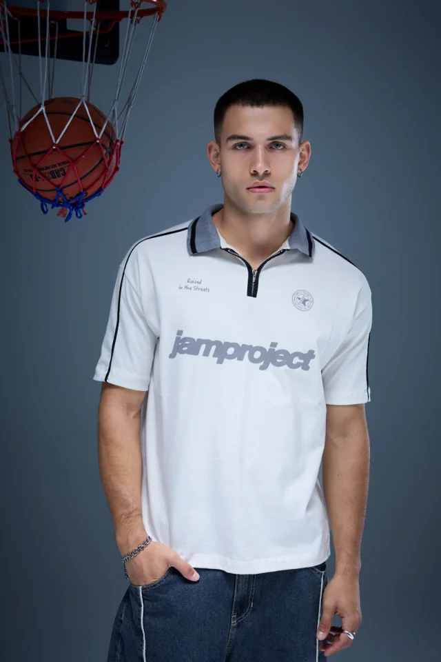 60508 - CHOMBA JERSEY 16-1 CUELLO TEJIDO CIERRE