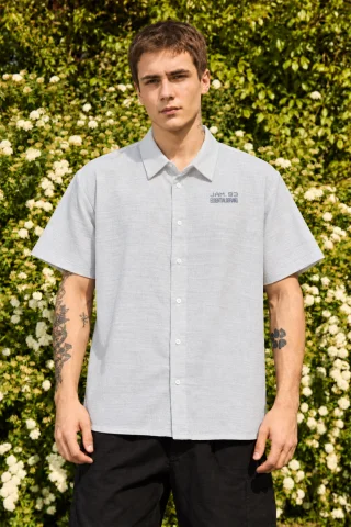 60607 - CAMISA ESTAMPADA MNG CORTA - Vista 5