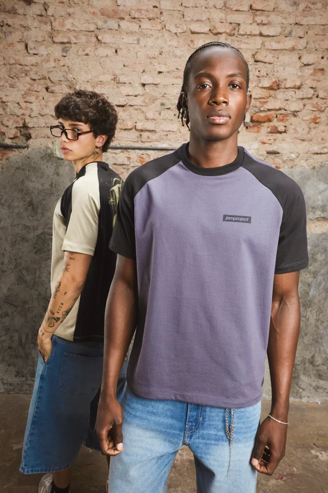 60413 - REMERA MNG RNG COMBINADA 16/1