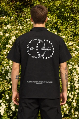 60607 - CAMISA ESTAMPADA MNG CORTA - Vista 2