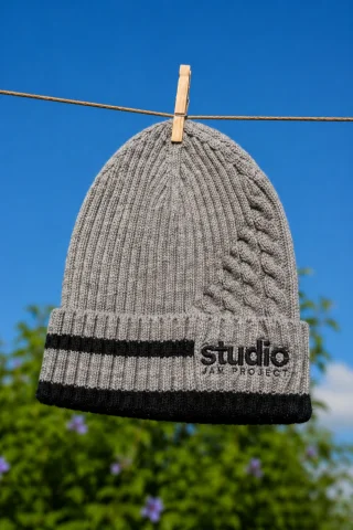 7043 - GORRO DE LANA STUDIO - Vista 2