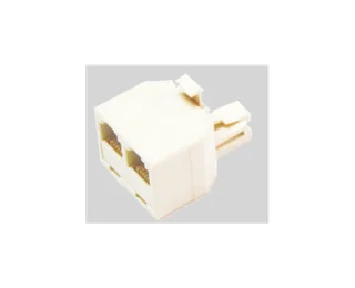 ADAPTADOR MACHO RJ-11 A 2 HEMBRAS - Vista 1