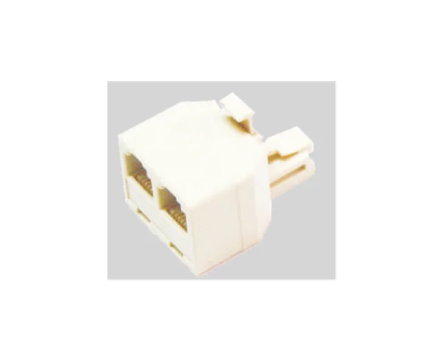 ADAPTADOR MACHO RJ-11 A 2 HEMBRAS