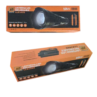 LINTERNA LED RECARGABLE 750lm - Vista 2