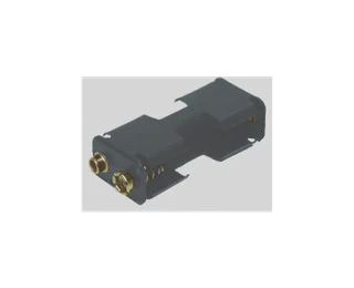 PORTAPILA 2XAA C/CLIP BATERIA - Vista 1