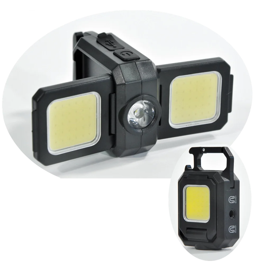LINTER LLAVER LED 2xCOB+1XPE RECARG