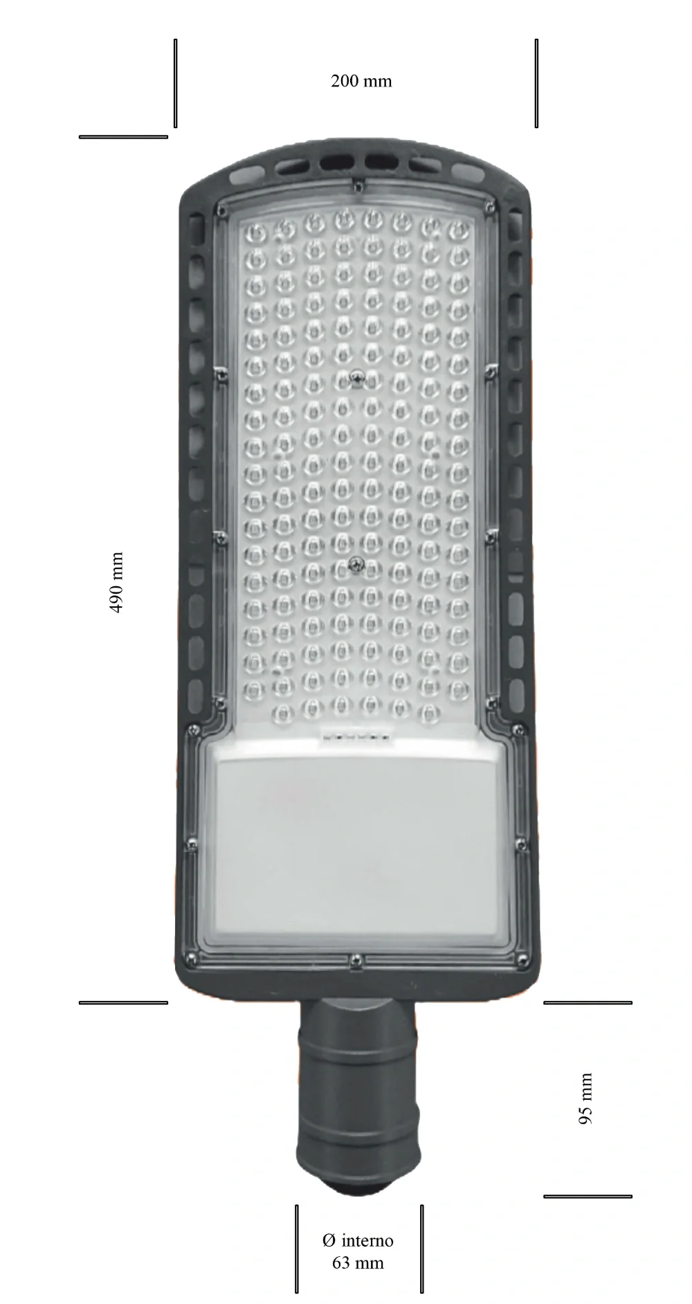 LUMINARIA LED P/ALUMB. PUB. DE 150w