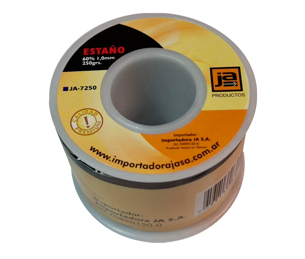 ESTAÑO EN ROLLO 60/40 1MM 250GR