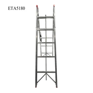 ESCALERA DE ALUMINIO PLEGABLE DE 5+5 ESCALONES, MODELO STICK. - Vista 5