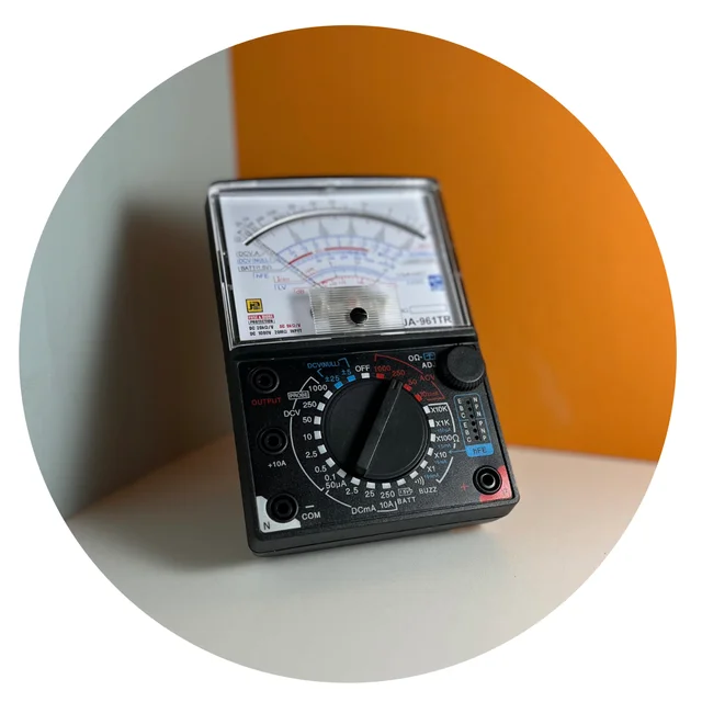* TESTER ANALOG.C/BUZZ.JA961 S/PILA