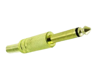 PLUG 6.3MM M.DORAD.PROF.C/RESORTE - Vista 1