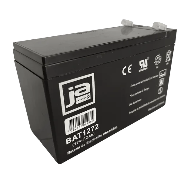 BATERIA ELECTROLITO 12V 7,2AH. BAT1272