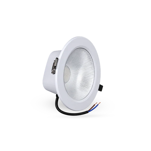 PANEL LED TIPO DOWNLIGHT REDONDO 7W BLANCO CALIDO.