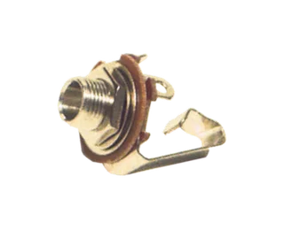 JACK 6.5MM MONO CHASIS S/CORTE - Vista 1