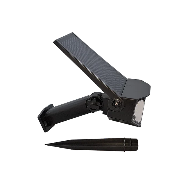ESTACA LED SOLAR PARA SUELO O PARED