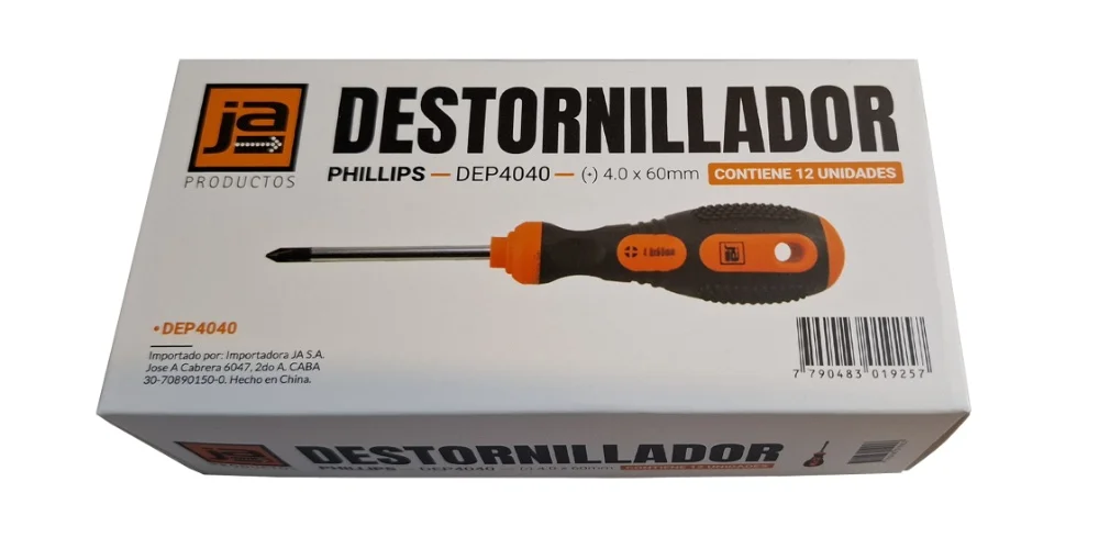 DESTORNILLADOR PHILIPS 4x60MM