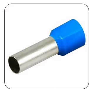 TERMINAL TUBULAR 6MM2 AISLAD AZUL - Vista 1