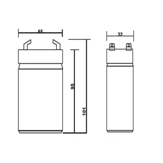 BATERIA ELECTROL.ABSORBIDO 6V-2.8AH - Vista 5