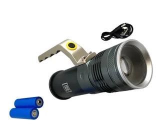 LINTERNA LED 10W RECARGABLE USB - Vista 1